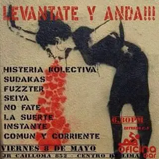 Flyer No Fate - 8 de mayo de 2015