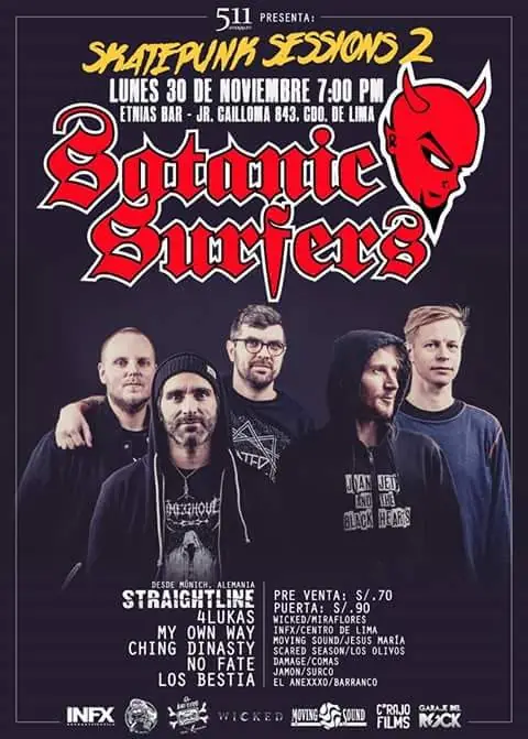 Flyer No Fate - 30 de noviembre de 2015