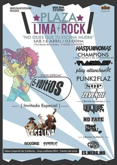 Flyer No Fate - 16 de abril de 2016
