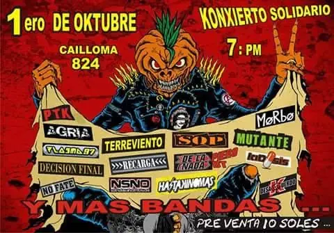 Flyer No Fate - 1 de octubre de 2016