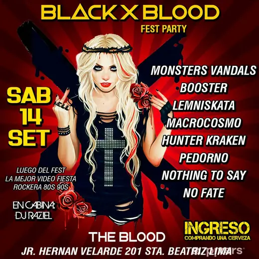 Flyer No Fate - 14 de septiembre de 2019