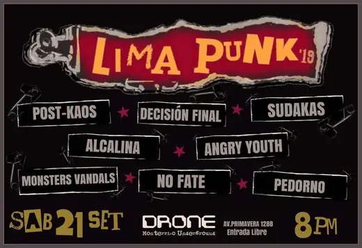 Flyer No Fate - 21 de septiembre de 2019